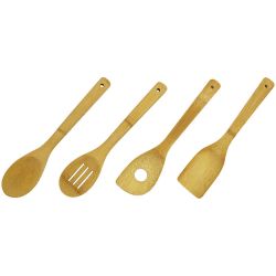 Fackelmann комплект бамбукови лъжици, 30 см (4 бр.)