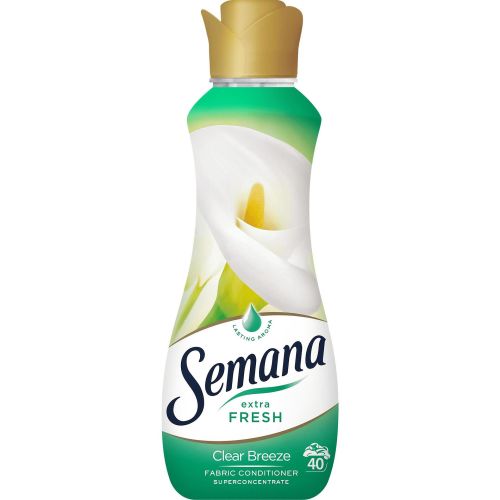 Semana Extra Fresh Clear Breeze омекотител, 40 пранета (800 мл)