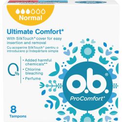o.b. Ultimate Comfort Normal дамски тампони (8 бр.)