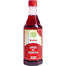 Buzzz сироп от хибискус  (500 мл)