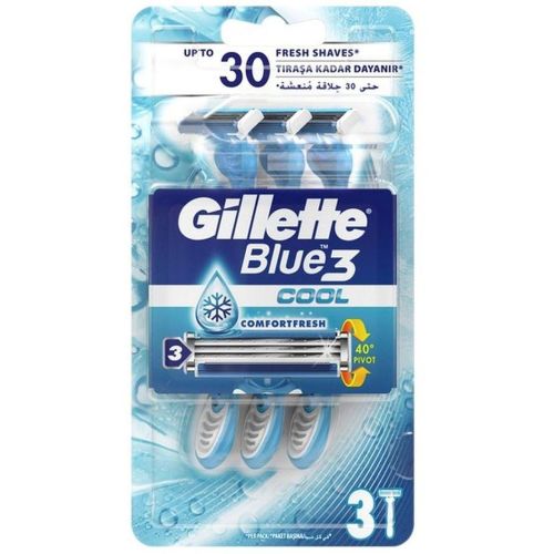 Gillette Blue3 Cool самобръсначки за еднократна употреба (3 бр.)