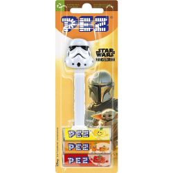 Pez дозатор за детски бонбони с три пълнителя, 3 бр. (25.5 г)