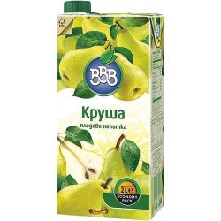BBB сок круша 10%  (2 л)