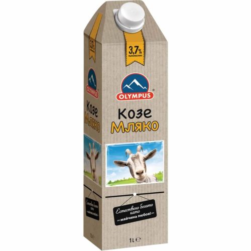 Olympus прясно козе мляко 3.7% (1 л)