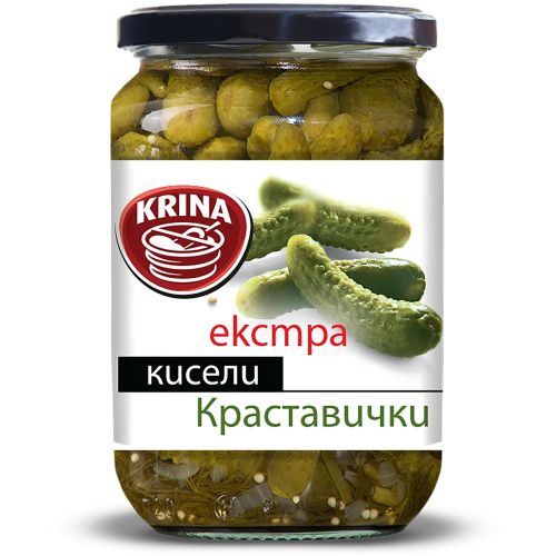 Krina кисели краставички (680 г)