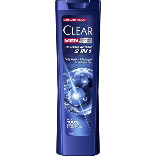 Clear Men Classic Action шампоан (225 мл)