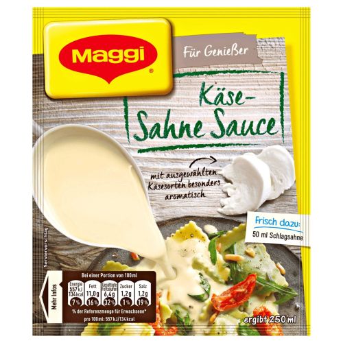 Maggi сос със сирене и сметана, Für Genießer (35 г)