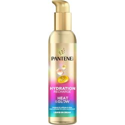 Pantene PRO-V Leave-In Moisture Boost HEAT&Glow крем за коса без отмиване (135 мл)