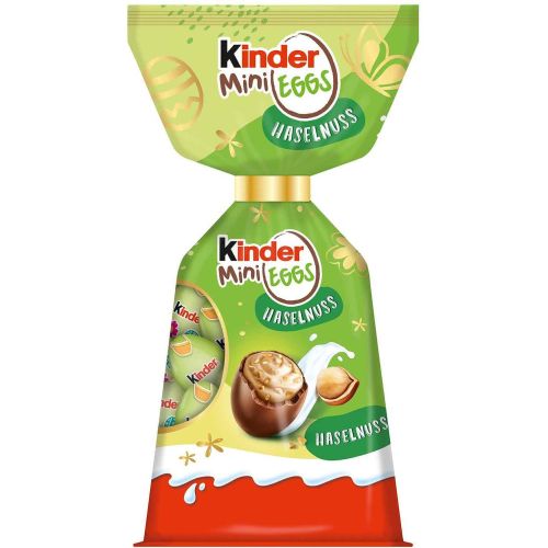 Kinder мини шоколадови яйца с лешници (85 г)