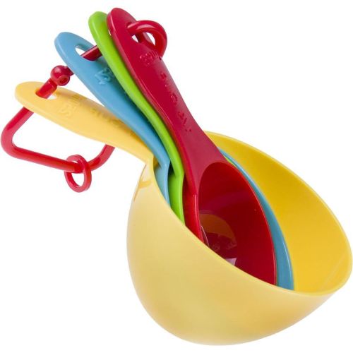 Fackelmann мерителни лъжици, 4 бр., 65 мл / 85 мл / 125 мл / 250 мл (1 бр.)