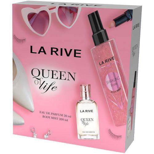 La Rive Queen of Life комплект парфюмна вода 30 мл, боди мист 200 мл (1 бр.)