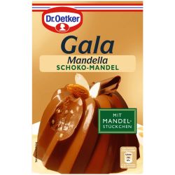 Dr. Oetker пудинг на прах с шоколад и бадеми (110 г)