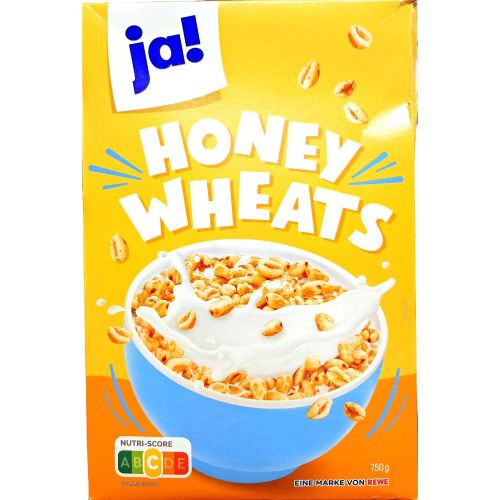 JA! зърнена закуска с мед (750 г)
