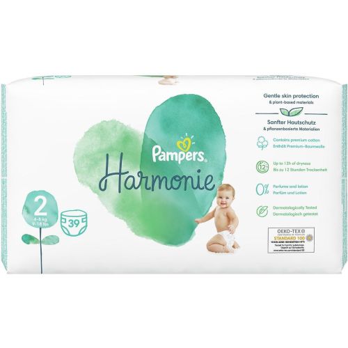 Pampers Pure пелени Mini 2, 4 кг - 8 кг (39 бр.)