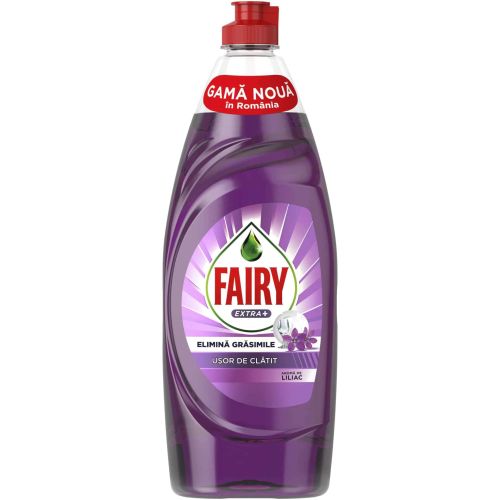 Fairy Extra Plus препарат за съдове люляк (650 мл)