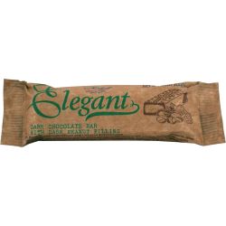 Koleff Elegant тъмен шоколад без захар с фъстъчен пълнеж (30 г)