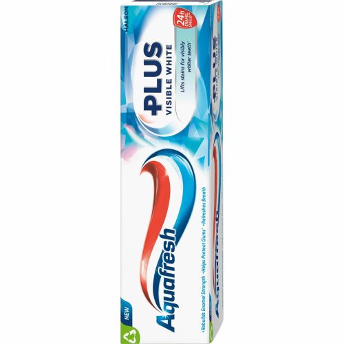 Aquafresh Plus Visible White паста за зъби (75 мл)