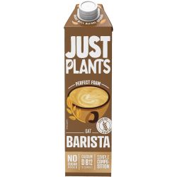 Just Plants Barista овесена напитка, без глутен (1 л)