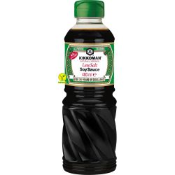 Kikkoman соев сос с намалено съдържание на сол (480 мл)