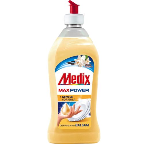 Medix Max Power Balsam Sweet Jasmine препарат за ръчно измиване на съдове с балсам (415 мл)