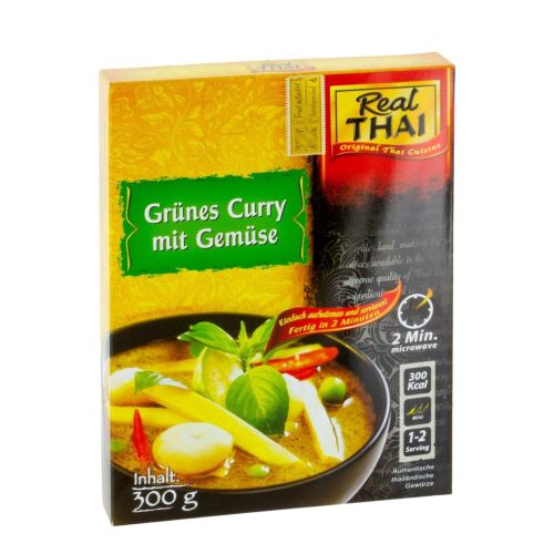 Real Thai зеленчукова къри паста (300 г)