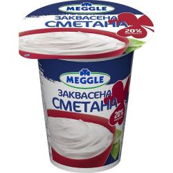 Meggle заквасена сметана 20% (400 г)
