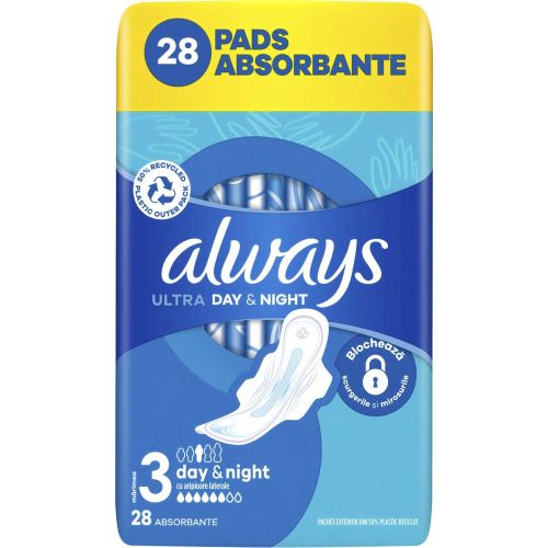 Always Ultra Day & Night дамски превръзки (28 бр.)