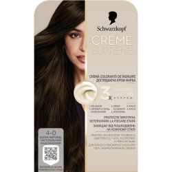 Creme Supreme боя за коса естествено кафяво, 4-0 (1 бр.)
