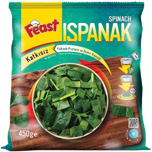Feast замразен спанак (450 г)