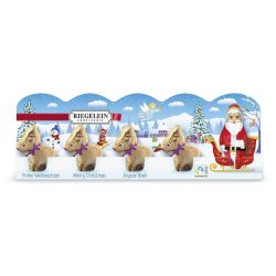 Riegelein шоколадови фигури еленчета 30% какао (60 г)