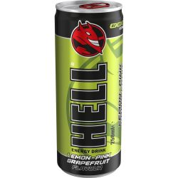 Hell лимон и розов грейпфрут енергийна напитка (250 мл)