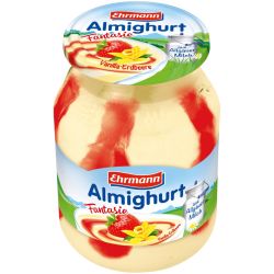 Ehrmann Almighurt йогурт ягода и ванилия (500 г)