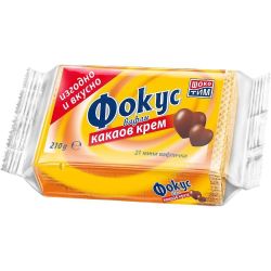 Choco Team вафли Фокус с какаов крем (210 г)