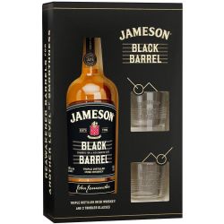 Jameson Black Barrel ирландско уиски с 2 чаши (700 мл)