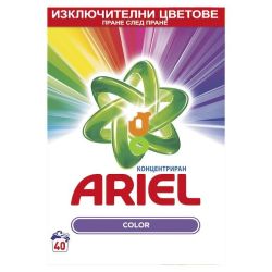Ariel Color прах за пране за цветни дрехи, 40 пранета (2.6 кг)