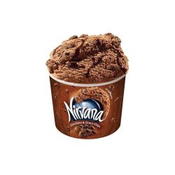 Nirvana сладолед шоколад и шоколадов чипс (130 г)