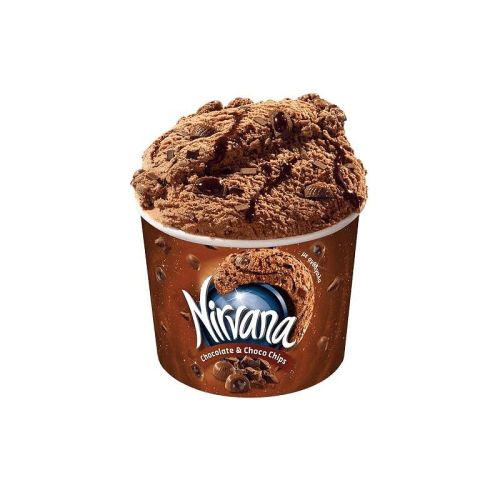 Nirvana сладолед шоколад и шоколадов чипс (130 г)