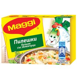 Maggi бульон пиле със зеленчуци, 8 бр. х 10 г (80 г)