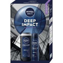 Nivea Men Deep Impact Maxx Clean Duo козметичен комплект (1 бр.)