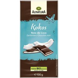 Alnatura био натурален шоколад с кокос (100 г)