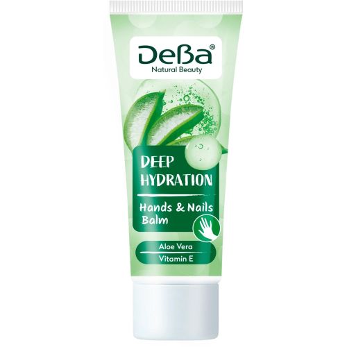 Deva Natural Beauty балсам за ръце и нокти с алое вера, омекотяващ (75 мл)