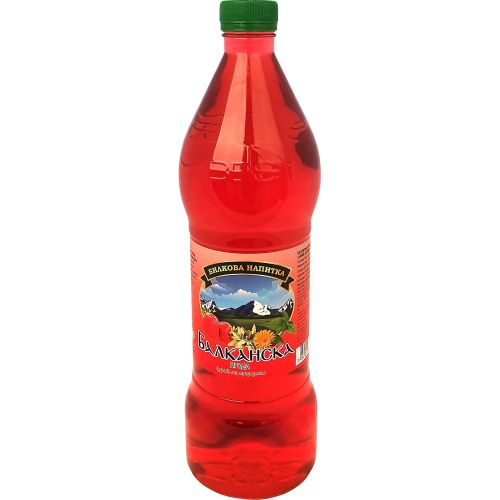 Балканска билкова напитка с ягода (1 л)