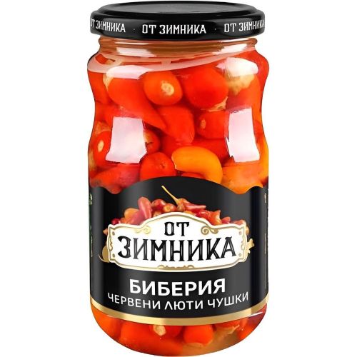 От Зимника червени люти чушки биберия (350 г)