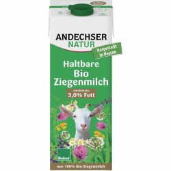 Andechser Natur био козе мляко 3% (1 л)