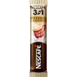 Nescafe 3in1 Creamy Latte разтворимо кафе, 10 бр. х 15 г (150 г)