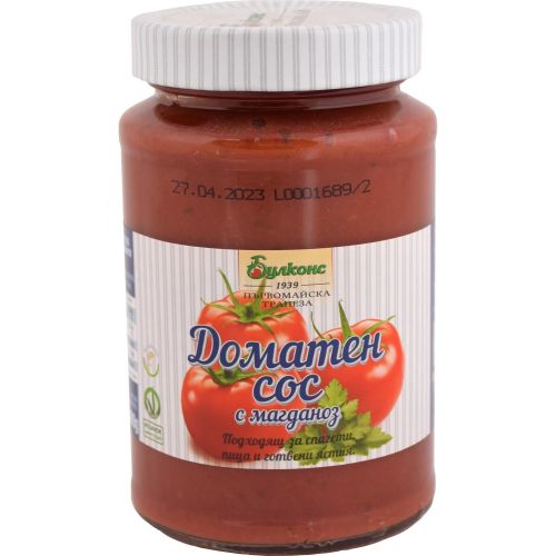 Булконс Първомай доматен сос с магданоз (490 г)