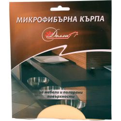 Долли микрофибърна кърпа за мебели, 30 см х 30 см (1 бр.)