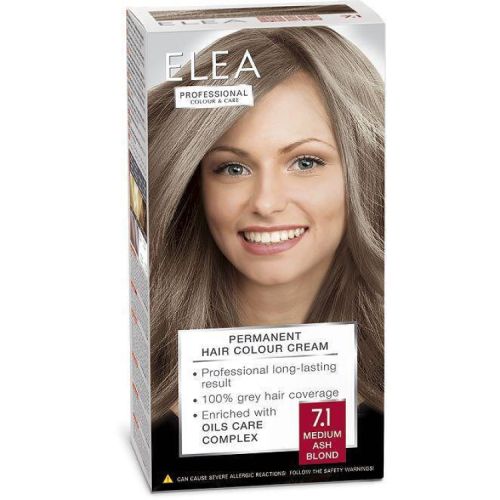 Elea Pro боя за коса, средно пепелно рус 7/1 (1 бр.)