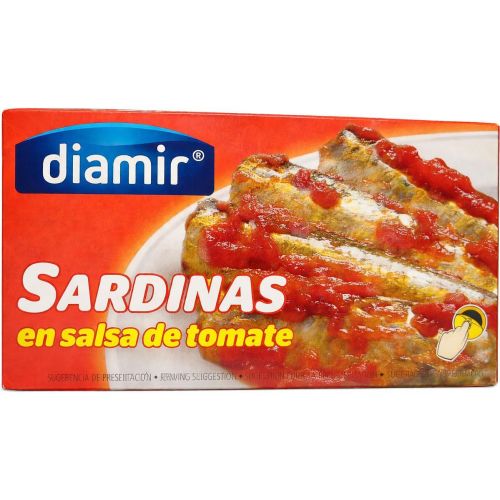 Diamir сардини в доматен сос (125 г)