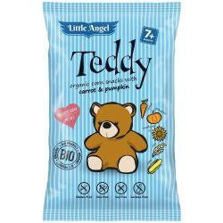 Little Angel био печен царевичен снакс Teddy с морков и тиква (30 г)
